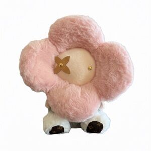 🌸 NWOT Cute Pink Fluffy SunFlower Plush Doll | Home Decoration & Gift 🎁
